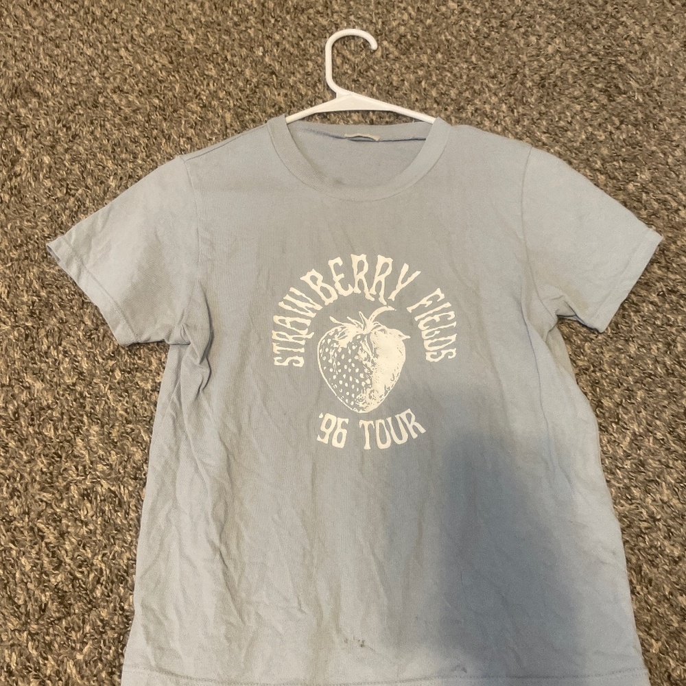 Blue Brandy Melville tee